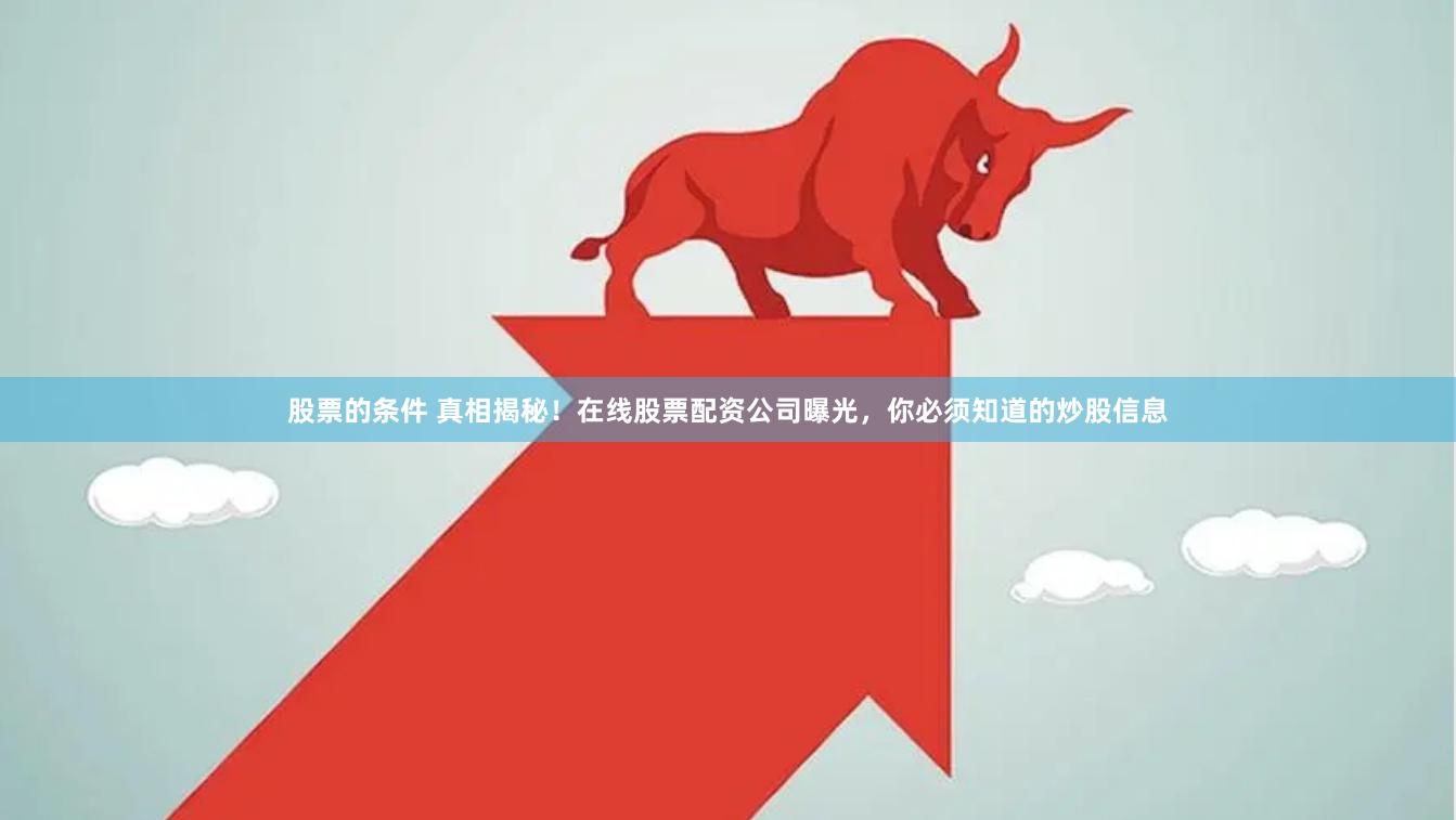 股票的条件 真相揭秘！在线股票配资公司曝光，你必须知道的炒股信息